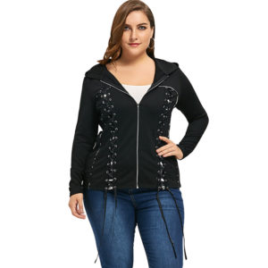 chaqueta lazos gotica