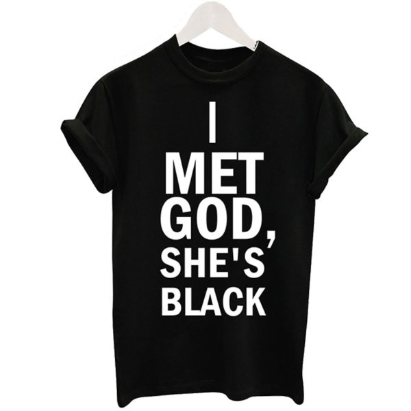 camiseta negra mensaje
